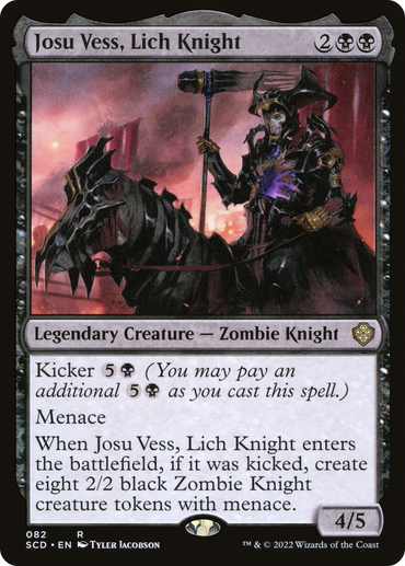 Josu Vess, Lich Knight [Starter Commander Decks] 