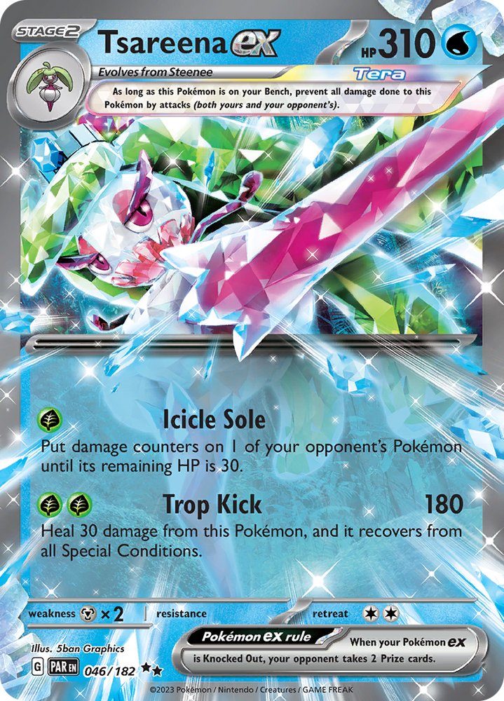 Tsareena ex (046/182) [Scarlet &amp; Violet: Paradox Rift] 