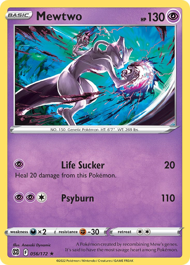 Mewtwo (056/172) (Cosmos Holo) [Sword & Shield: Black Star Promos] 