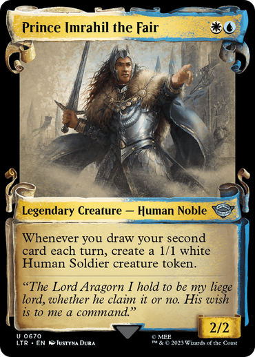 Prince Imrahil the Fair [The Lord of the Rings: Tales of Middle-Earth Showcase Scrolls] 