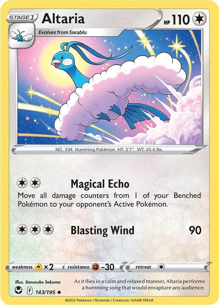 Altaria (143/195) [Sword & Shield: Silver Tempest] 