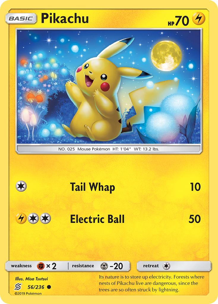 Pikachu (56/236) [Sun & Moon: Unified Minds] 