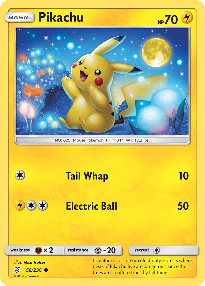 Pikachu (56/236) [Sun &amp; Moon: Unified Minds] 