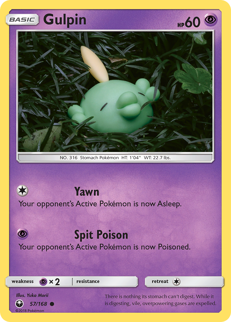 Gulpin (57/168) [Sun & Moon: Celestial Storm] 