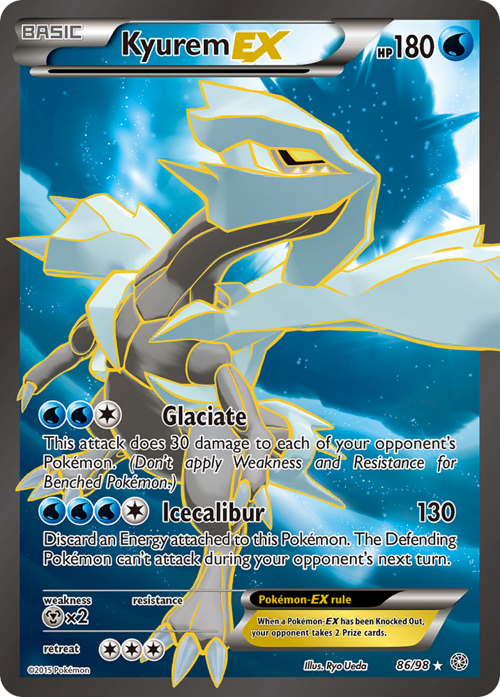 Kyurem EX (86/98) [XY: Ancient Origins] 