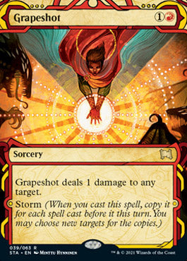 Grapeshot (Foil Etched) [Strixhaven: School of Mages Mystical Archive] 