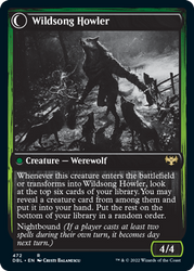 Howlpack Piper // Wildsong Howler [Innistrad: Double Feature] 