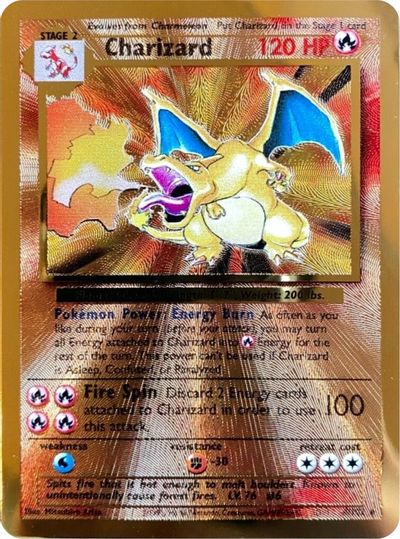 Charizard (4/102) (Celebrations Metal Card) [Celebrations: 25th Anniversary]