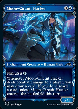Moon-Circuit Hacker (Showcase Ninja) [Kamigawa: Neon Dynasty] 