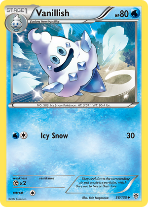 Vanillish (36/135) [Black &amp; White: Plasma Storm] 