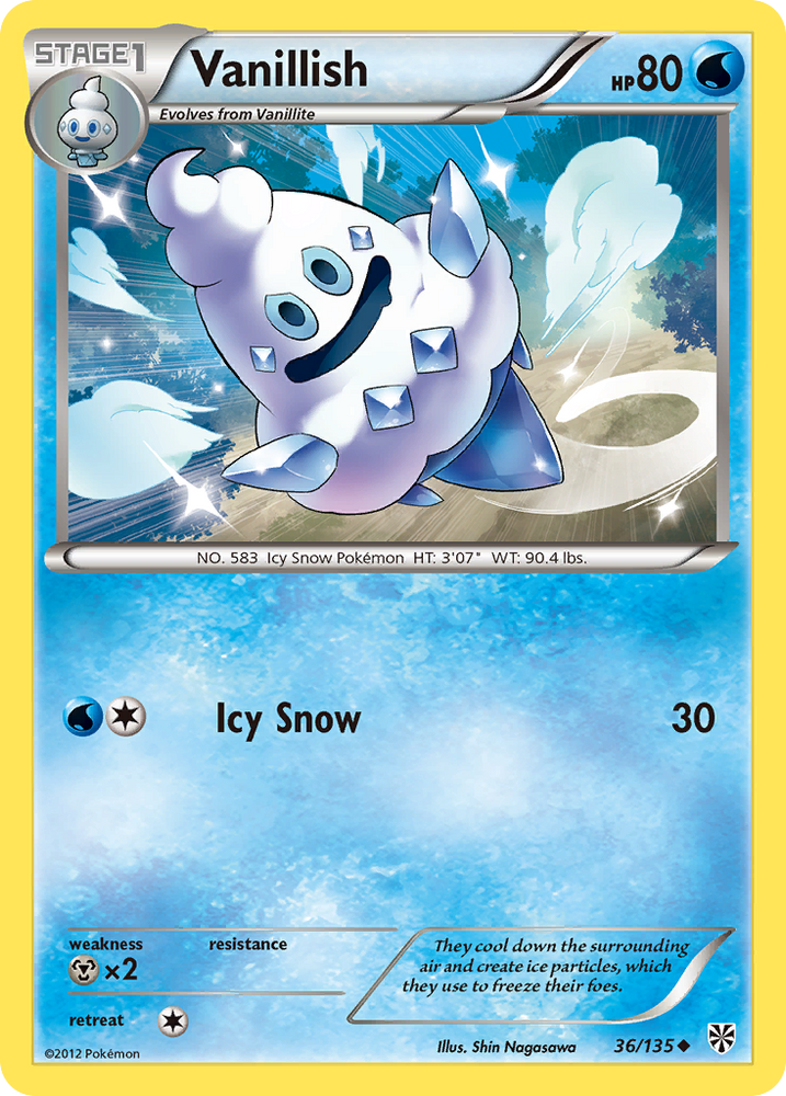 Vanillish (36/135) [Black &amp; White: Plasma Storm] 
