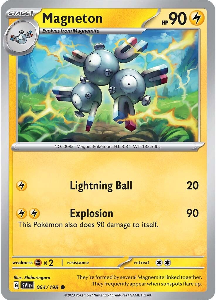 Magneton (064/198) [Scarlet & Violet: Base Set] 