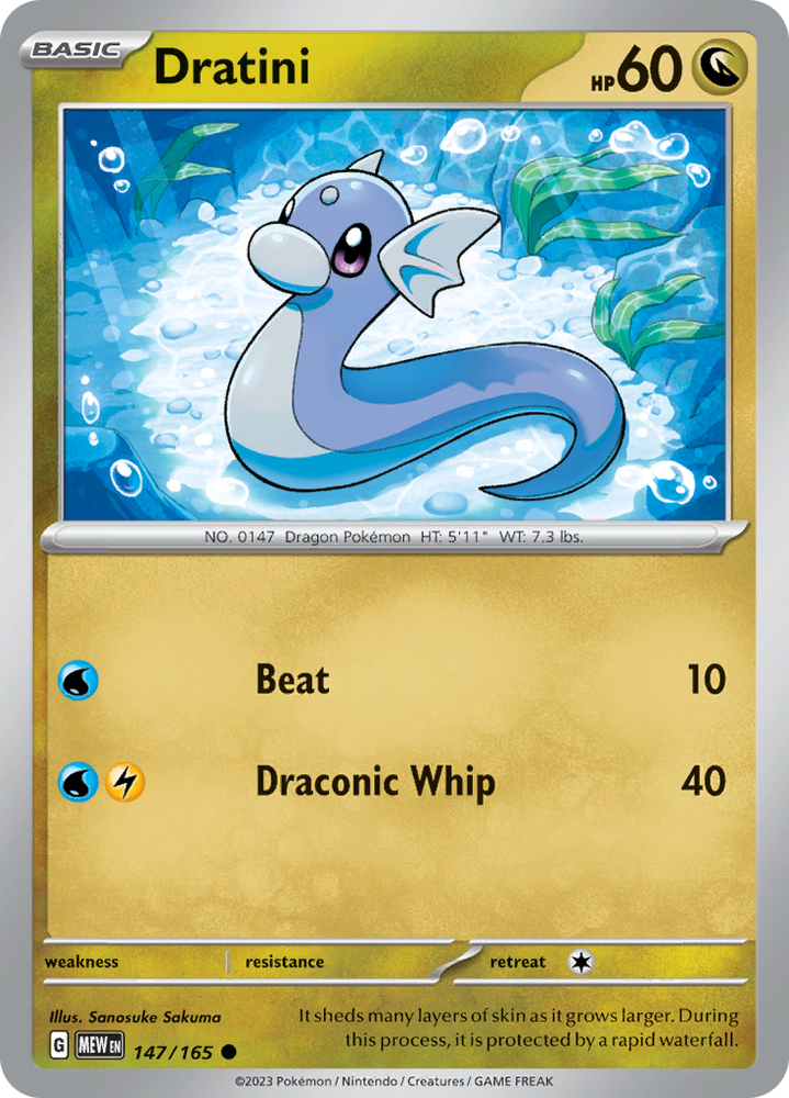 Dratini (147/165) [Scarlet &amp; Violet: 151] 