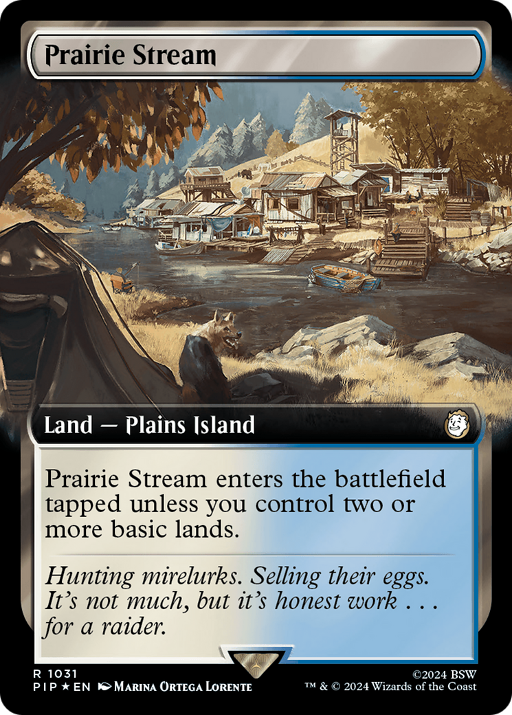 Prairie Stream (Extended Art) (Surge Foil) [Fallout] 