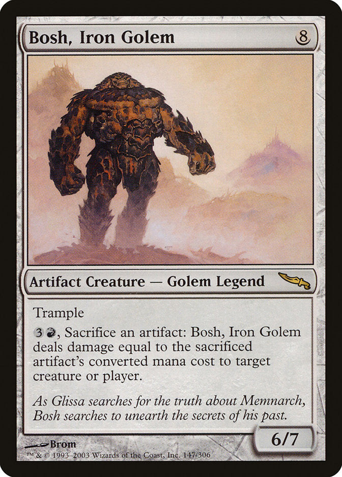 Bosh, Iron Golem [Mirrodin] 