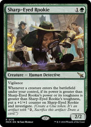Sharp-Eyed Rookie [Murders at Karlov Manor] 