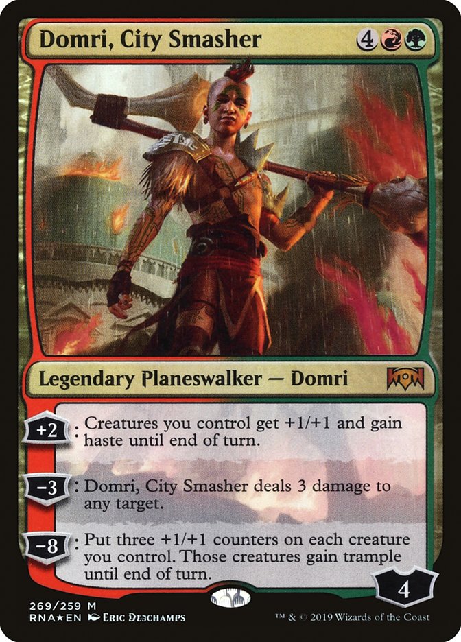 Domri, City Smasher [Ravnica Allegiance] 