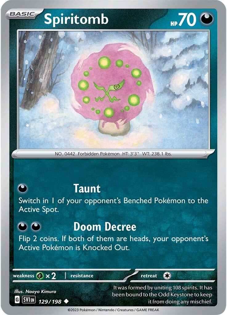 Spiritomb (129/198) [Scarlet & Violet: Base Set] 