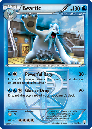 Beartic (41/135) [Black &amp; White: Plasma Storm] 