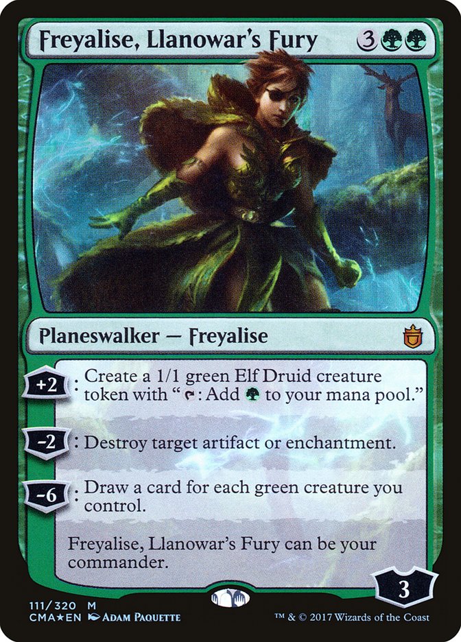 Freyalise, Llanowar's Fury [Order Anthology] 