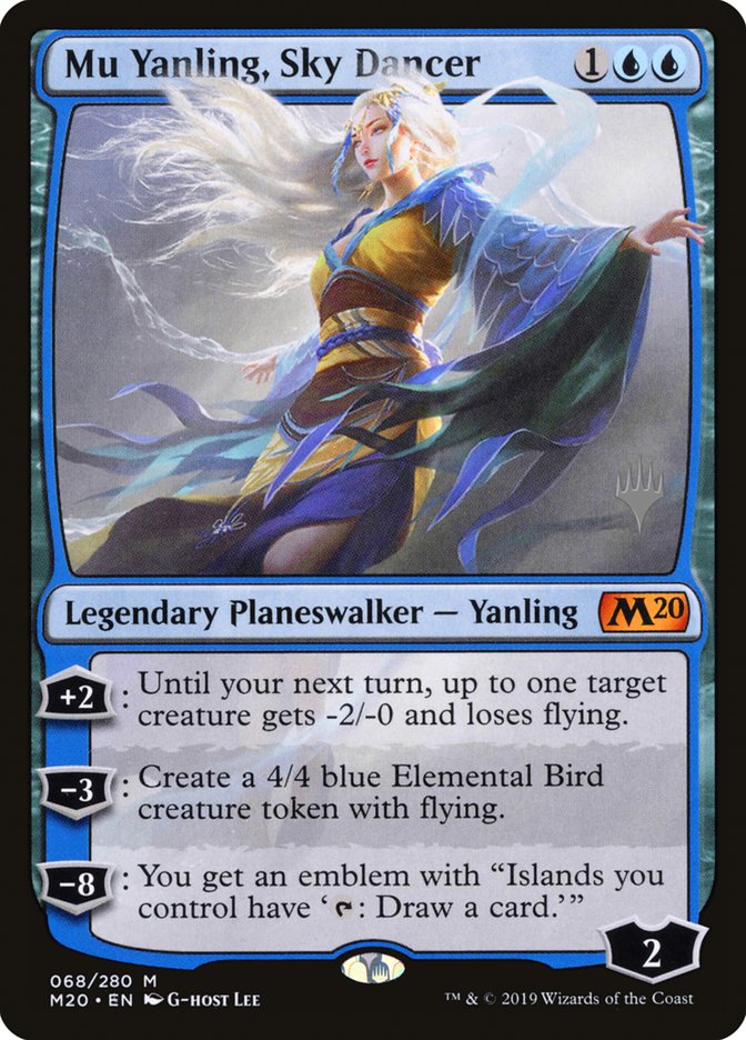 Mu Yanling, Sky Dancer (Promo Pack) [Core Set 2020 Promos] 