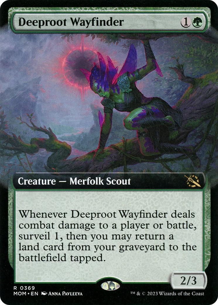 Deeproot Wayfinder (Extended Art) [March of the Machine] 