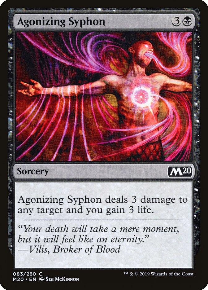 Agonizing Siphon [Core Set 2020] 