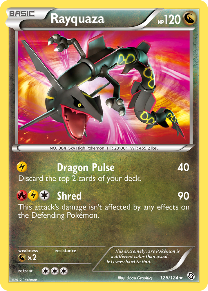 Rayquaza (128/124) [Black &amp; White: Dragons Exalted] 