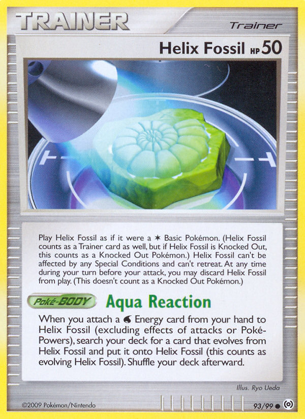 Helix Fossil (93/99) [Platinum: Arceus] 