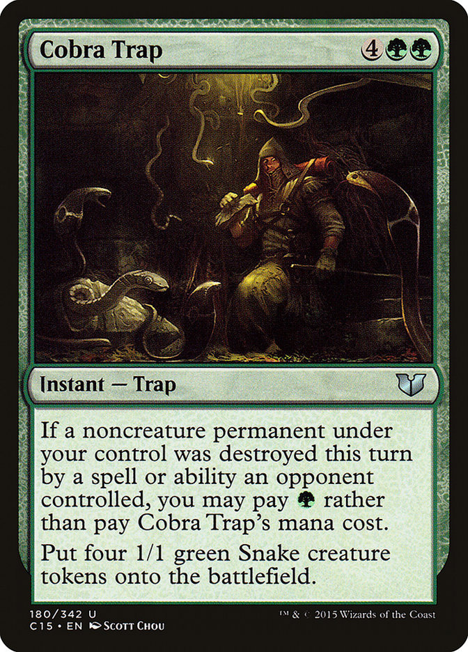 Cobra Trap [Commander 2015] 