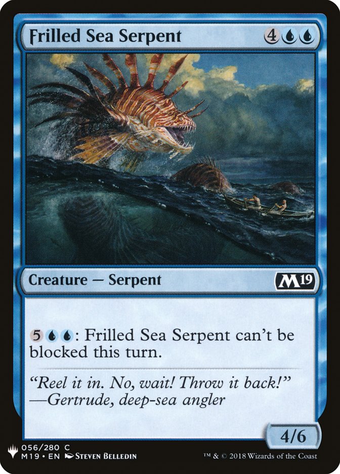 Frilled Sea Serpent [Mystery Booster] 