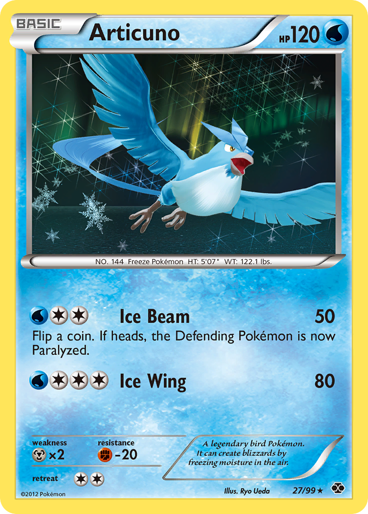 Articuno (27/99) [Black & White: Next Destinies]