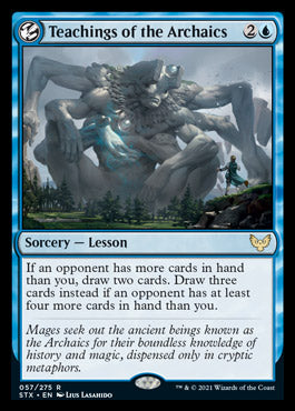 Teachings of the Archaics [Strixhaven: School of Mages] 