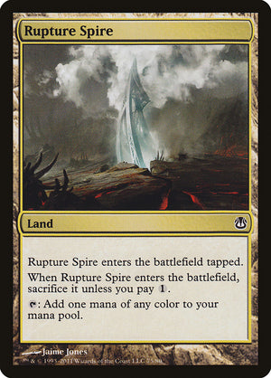 Rupture Spire [Duel Decks: Ajani vs. Nicol Bolas] 
