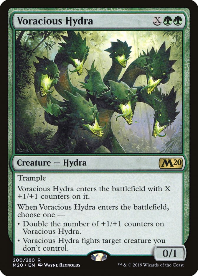 Voracious Hydra (Promo Pack) [Core Set 2020 Promos] 