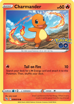 Charmander (008/078) [Pokémon GO] 