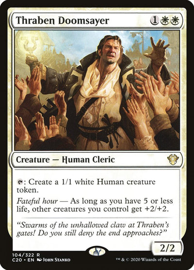 Thraben Doomsayer [Commander 2020] 