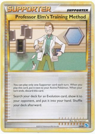 Professor Elm's Training Method (25/30) [HeartGold & SoulSilver: Trainer Kit - Gyarados]