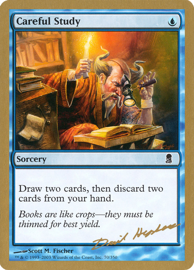 Careful Study (Dave Humpherys) [World Championship Decks 2003]