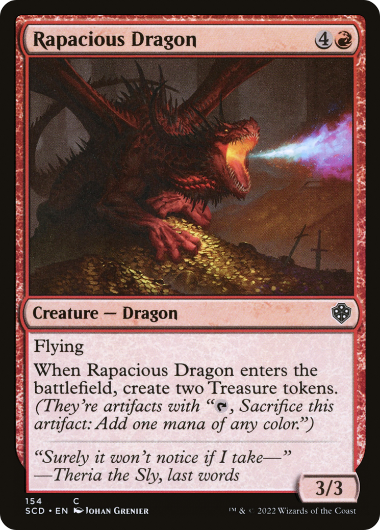 Rapacious Dragon [Starter Commander Decks] 