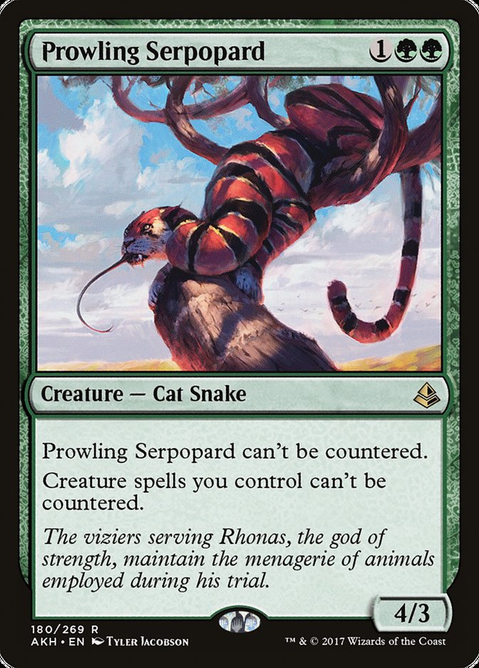 Prowling Serpopard [Amonkhet] 