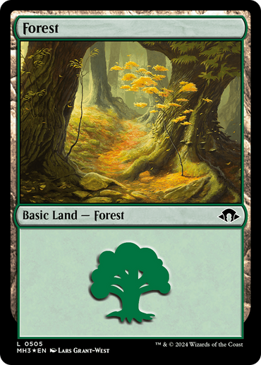 Forest (0505) (Ripple Foil) [Modern Horizons 3] 