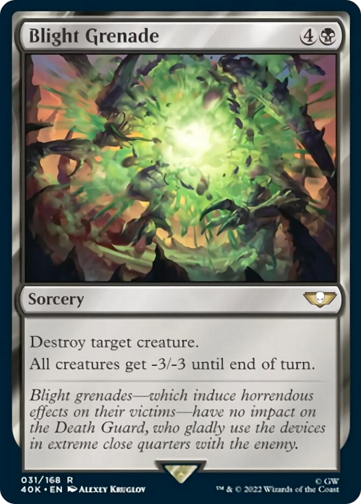 Blight Grenade (Surge Foil) [Warhammer 40,000] 