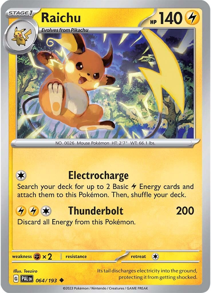 Raichu (064/193) [Scarlet & Violet: Paldea Evolved] 