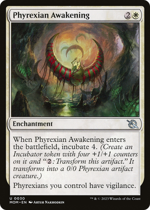 Phyrexian Awakening [March of the Machine] 
