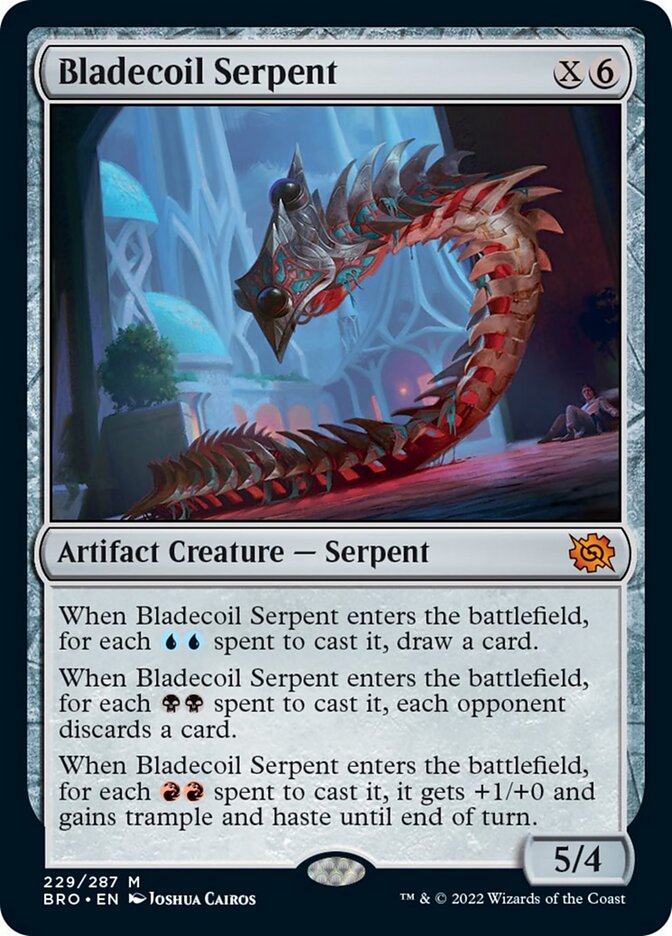 Bladecoil Serpent [The Brothers' War] 