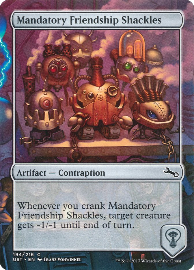 Mandatory Friendship Shackles [Unstable] 