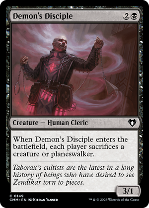 Demon's Disciple [Commander Masters] 