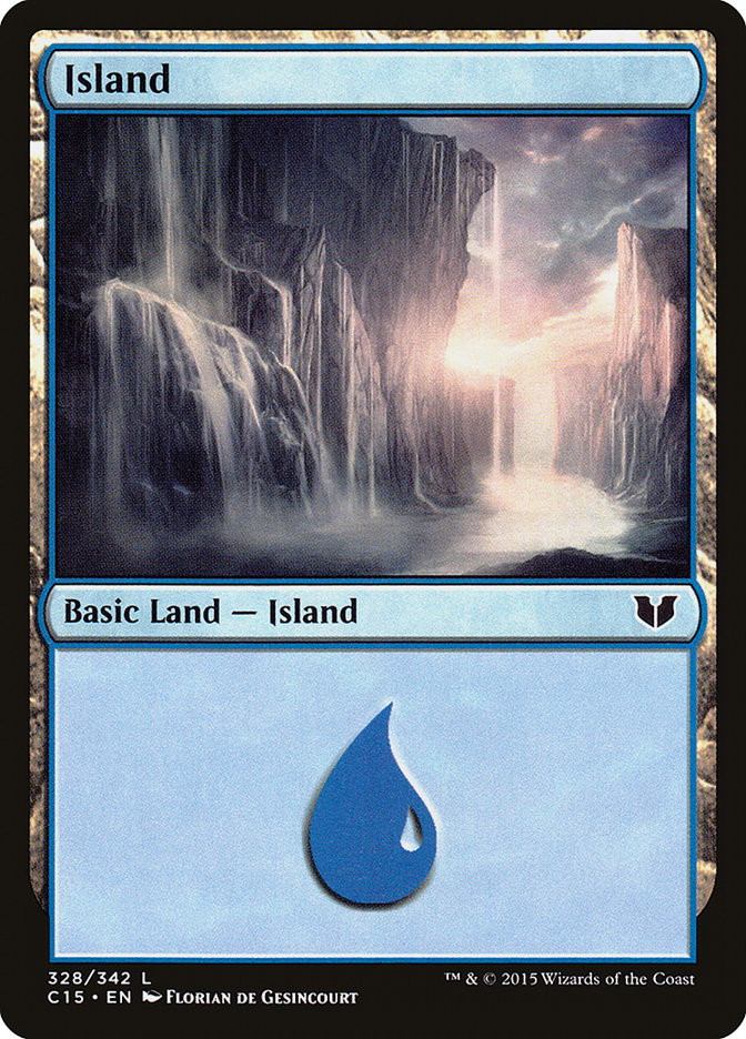 Island (328) [Commander 2015] 