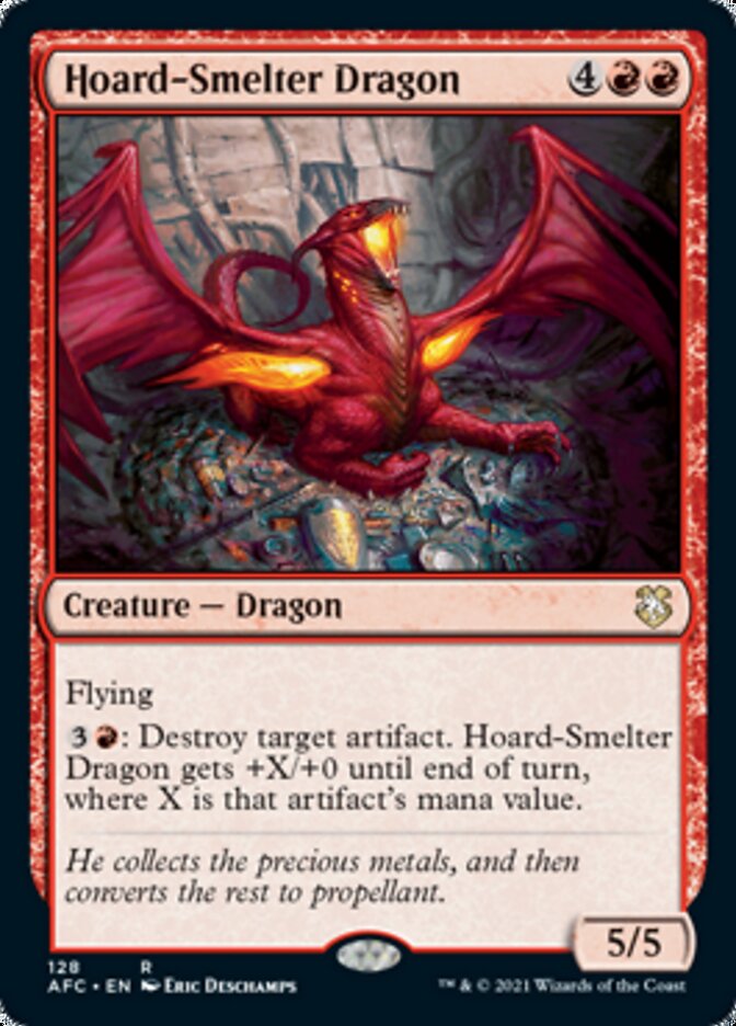 Hoard-Smelter Dragon [Dungeons & Dragons: Adventures in the Forgotten Realms Commander] 